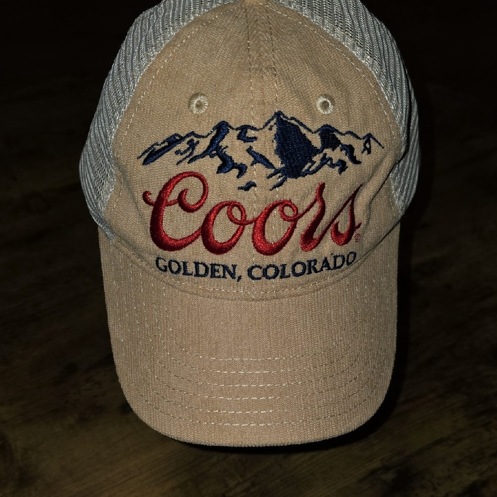 Coors Baseball Hat 7 Snap